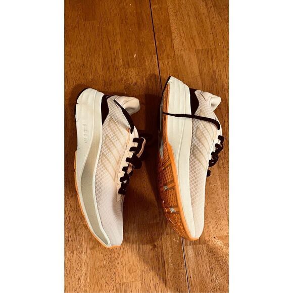 Adidas SpeedMotion Sandy Beige and Pink Womens Size 7 - Picture 2 of 9